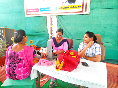 84 medical check-up in free medical checkup camp