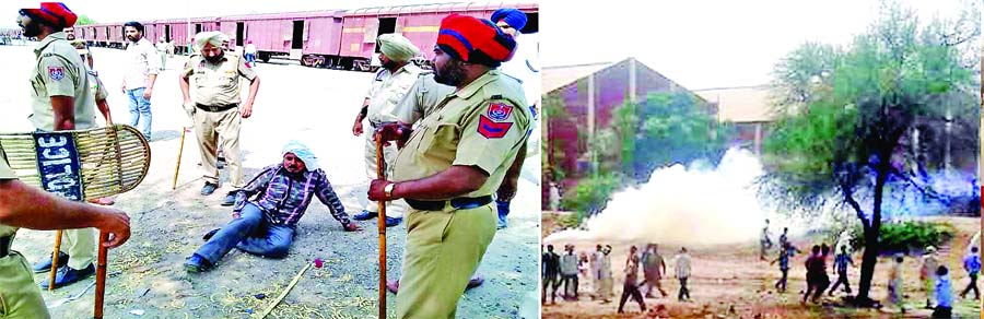 Lathi Charges, FCI, Workers, Strike, Raised, Congress, Leaders, Punjab