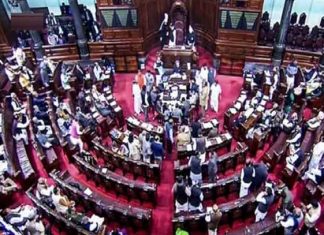 There was no Zero Hour and Question Hour in Rajya Sabha due to opposition's call