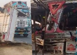 Accident in Etawah