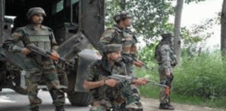 Encounter between terrorists and security forces in Anantnag