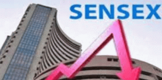 Sensex breaks 800 points in opening trade bar