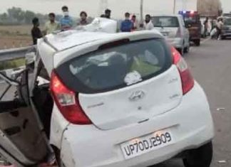 Accident in Firozabad