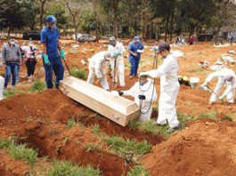 ब्राजील में कोरोना वायरस से मरने वालों की संख्या 57,000 के पार Death toll from corona virus in Brazil crosses 57000
