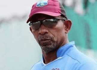 Simmons, coach of the Windies team quarantined himself