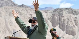 Narendra Modi Visited Ladakh