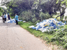 Conspiracy to spread corona infection, heaps of PPE kits found on roadside