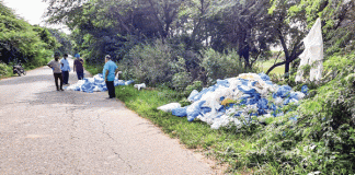 Conspiracy to spread corona infection, heaps of PPE kits found on roadside