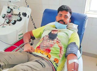 Happy Insa donated platelets and introduced humanity