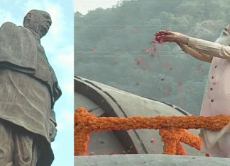 Modi paid tribute to Sardar Patel