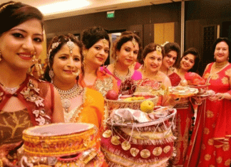 Suhaginen adorned on festival of love and faith Karva Chauth