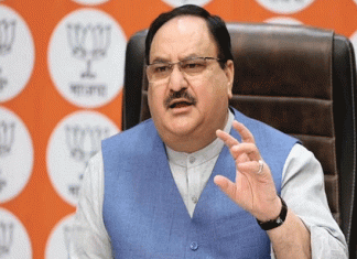 BJP president Jagat Prakash Nadda corona infected