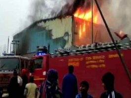 Fire in APIP Company