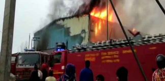 Fire in APIP Company