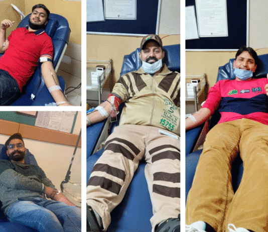 Chandigarh's dera Followers saved 20 more lives by donating blood