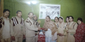 Aashrivaad Muhim Upkar colony's Sangat helped in the marriage of a financially poor girl.