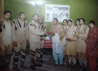 Aashrivaad Muhim Upkar colony's Sangat helped in the marriage of a financially poor girl.