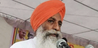 State Farmer Union of India Gurnam Singh Chadhuni said