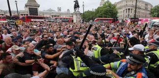 Protest in Bristol