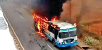 Fire-In-Bus