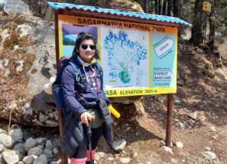 Corona lost in front of the courage and the spirit of mountaineer Shivangi