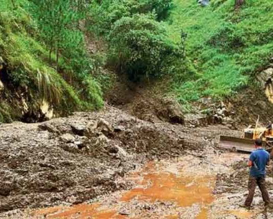 Cloud Burst in Kishtwar