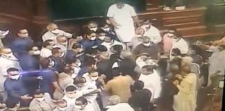 Ruckus in Rajya Sabha