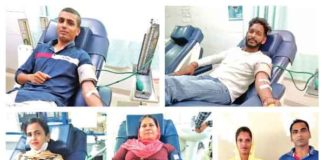 Blood donation by Dera devotees sachkahoon