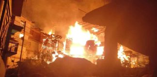 Fire in Malana