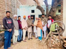 Financial assistance given to needy family sachkahoon