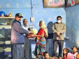 Ration distributed to 11 needy sachkahoon