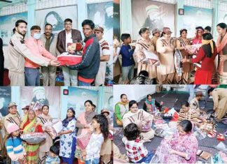 Warm clothes distributed sachkahoon