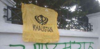 Khalistan flags sachkahoon