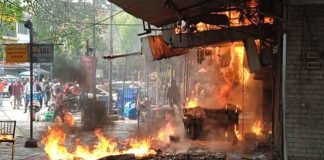 Fire in Delhi sachkahoon