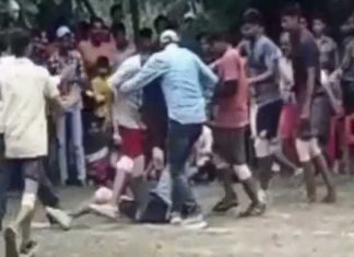 Fight During Kabaddi Match