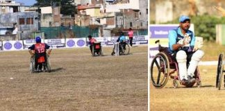 Wheelchair Cricket