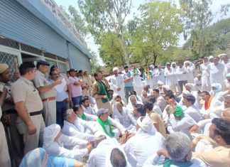 farmers protest