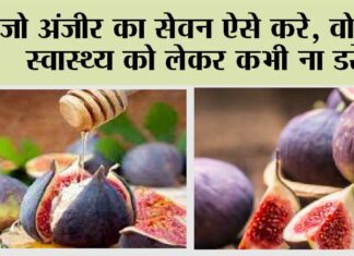 Anjeer Water Benefits