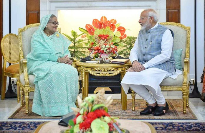 PM Modi-Sheikh Hasina Talks