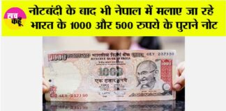 1000 Rupee Notes