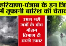 Haryana-Punjab Weather News