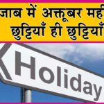 Punjab Holidays