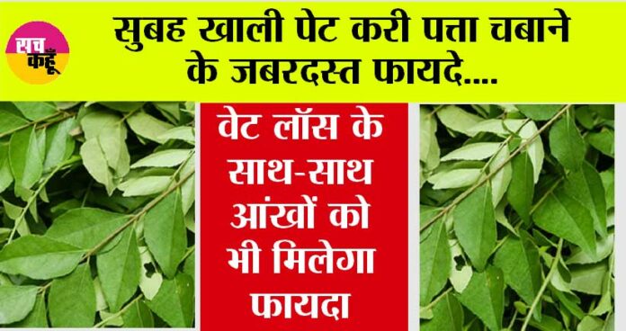 Curry Leaves Benefits