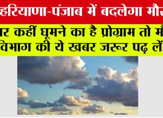 Haryana Punjab Weather