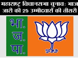 Maharashtra BJP Candidate List