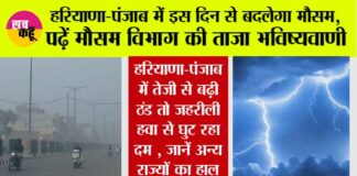 Haryana-Punjab Weather