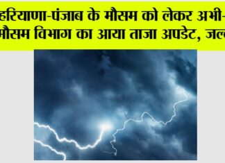 Haryana Punjab Weather News