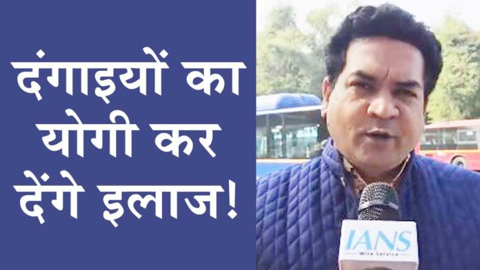 BJP leader Kapil Mishra